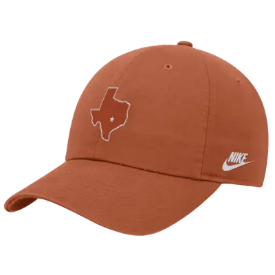 

Бейсболка Nike Texas College Adjustable Cap, цвет Desert Orange