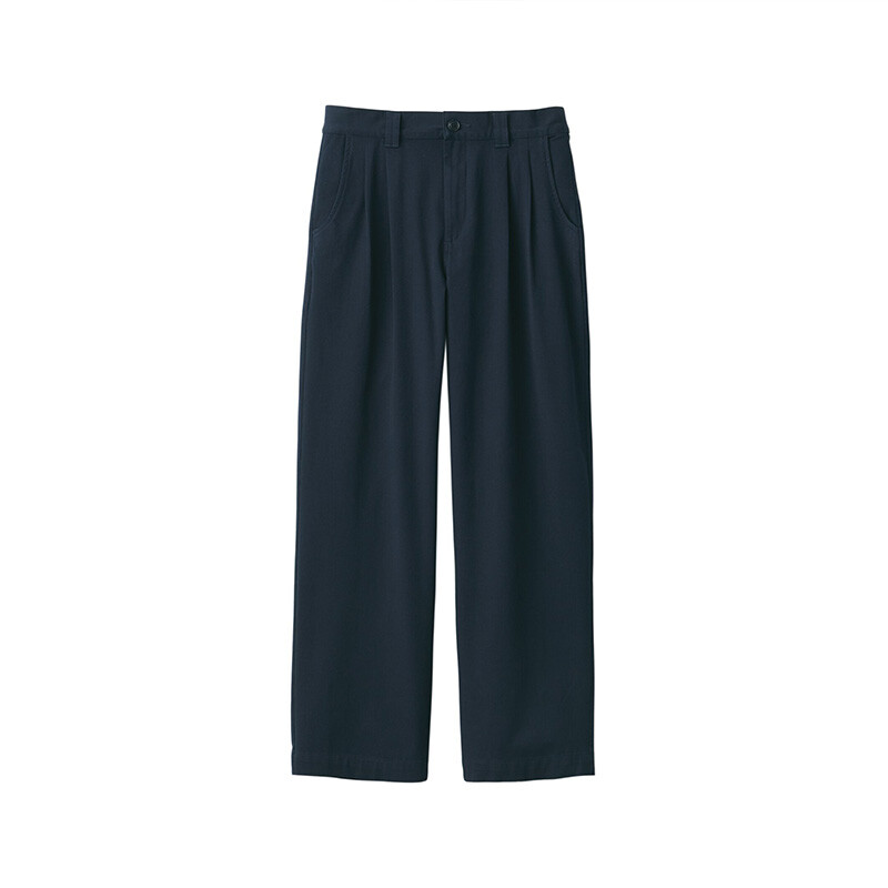 

Брюки женские Muji со складками, слоновая кость