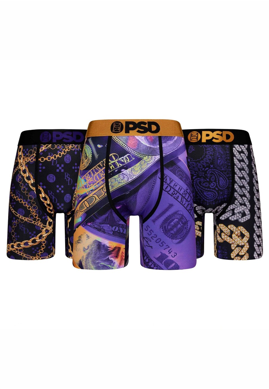 

Трусы PSD Boxer shorts, цвет dark purple/black