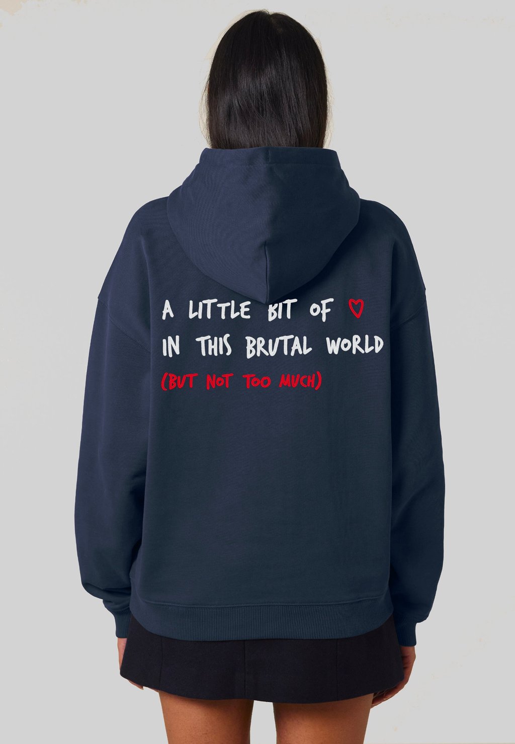 

Толстовка BRUTAL EMBROIDERY UNISEX - Hoodie Mira Paris, темно-синий