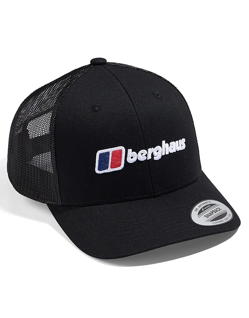 

Черная кепка дальнобойщика Berghaus Recognition