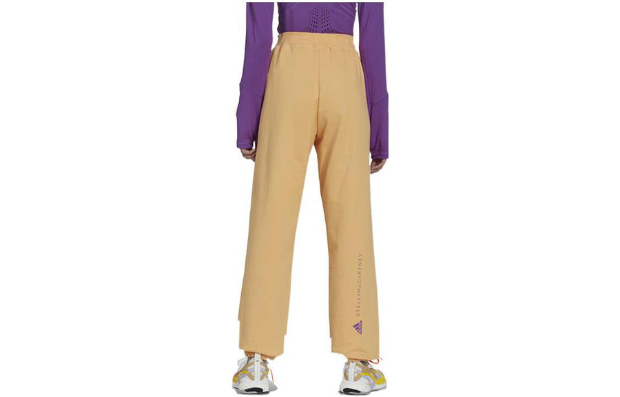Спортивные брюки adidas by Stella McCartney Sportswear French Terry Sweatpants 'Faded Pulse Amber', желто-коричневый — фото 2