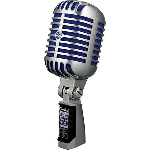 

Микрофон Shure Super 55 Deluxe Supercardioid Dynamic Microphone