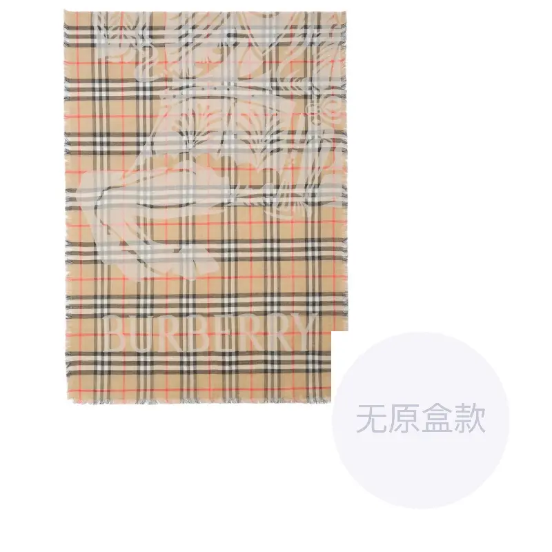 

Burberry Шерстяной вязаный шарф Women's Sandy Beige