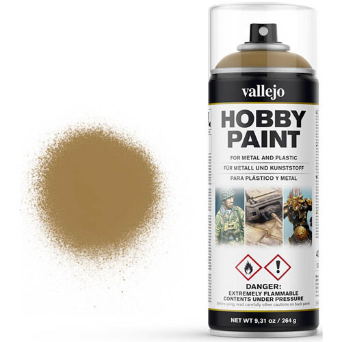 

Миниатюра Vallejo Fantasy Color Aerosol Primer: Desert Yellow (400ml)