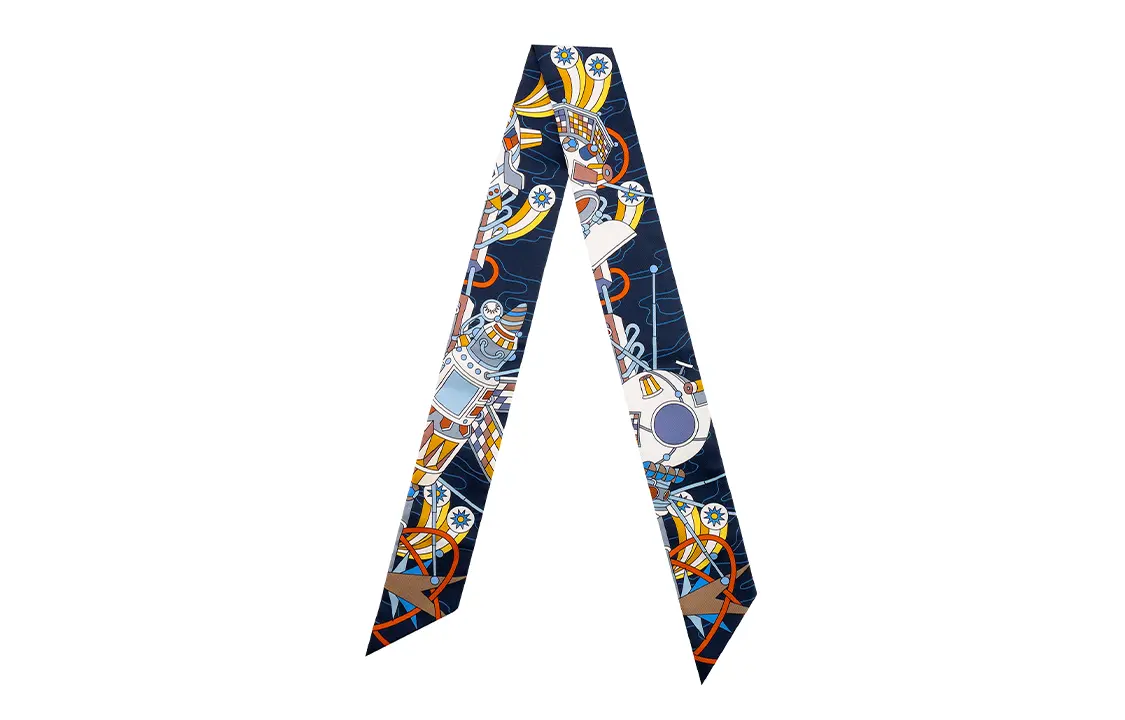 

HERMES Шёлковый шарф Multicolor, Multicolor