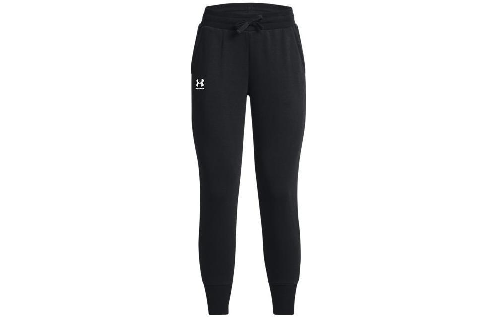 

Вязаные спортивные штаны женские черные Under Armour