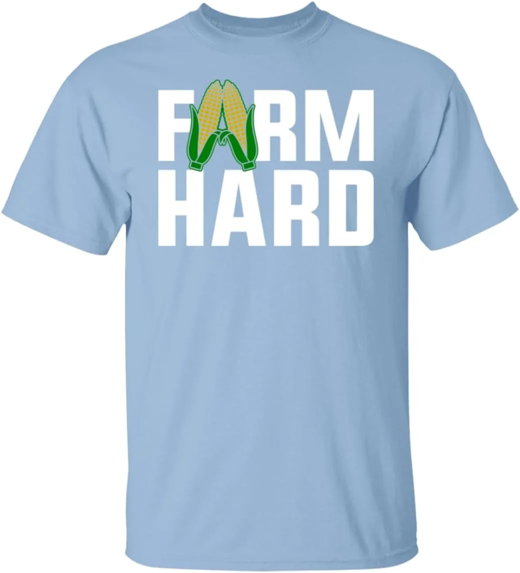 Футболка Farm Hard Funny Farming Generic, светло-голубой