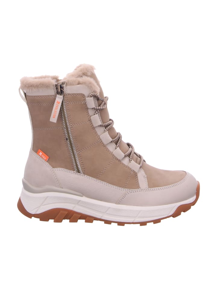 Элегантные туфли на шнуровке rieker Schnürschuhe, цвет crema/camel/ginger — фото 3