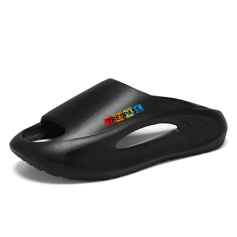 

TRESPASS Тихие тапочки-шлепанцы унисекс черные, цвет Black