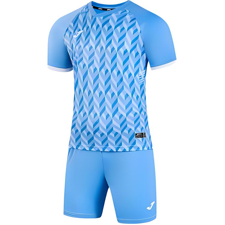 

Футбольная форма мужская Joma, черный/светло-серый