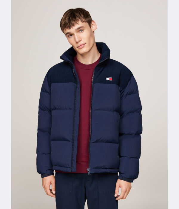 

Куртка мужская Tommy Jeans Аляска утепленная с воротником-стойкой, синий