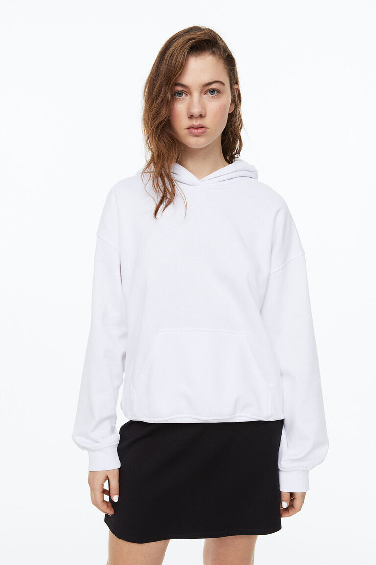 

Толстовка оверсайз H&M, белый