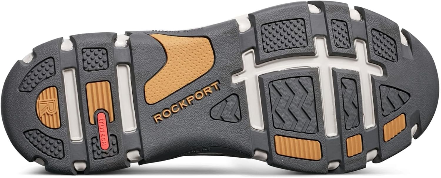 Мужские кроссовки Rockport Reece, Dark Taupe Suede — фото 3