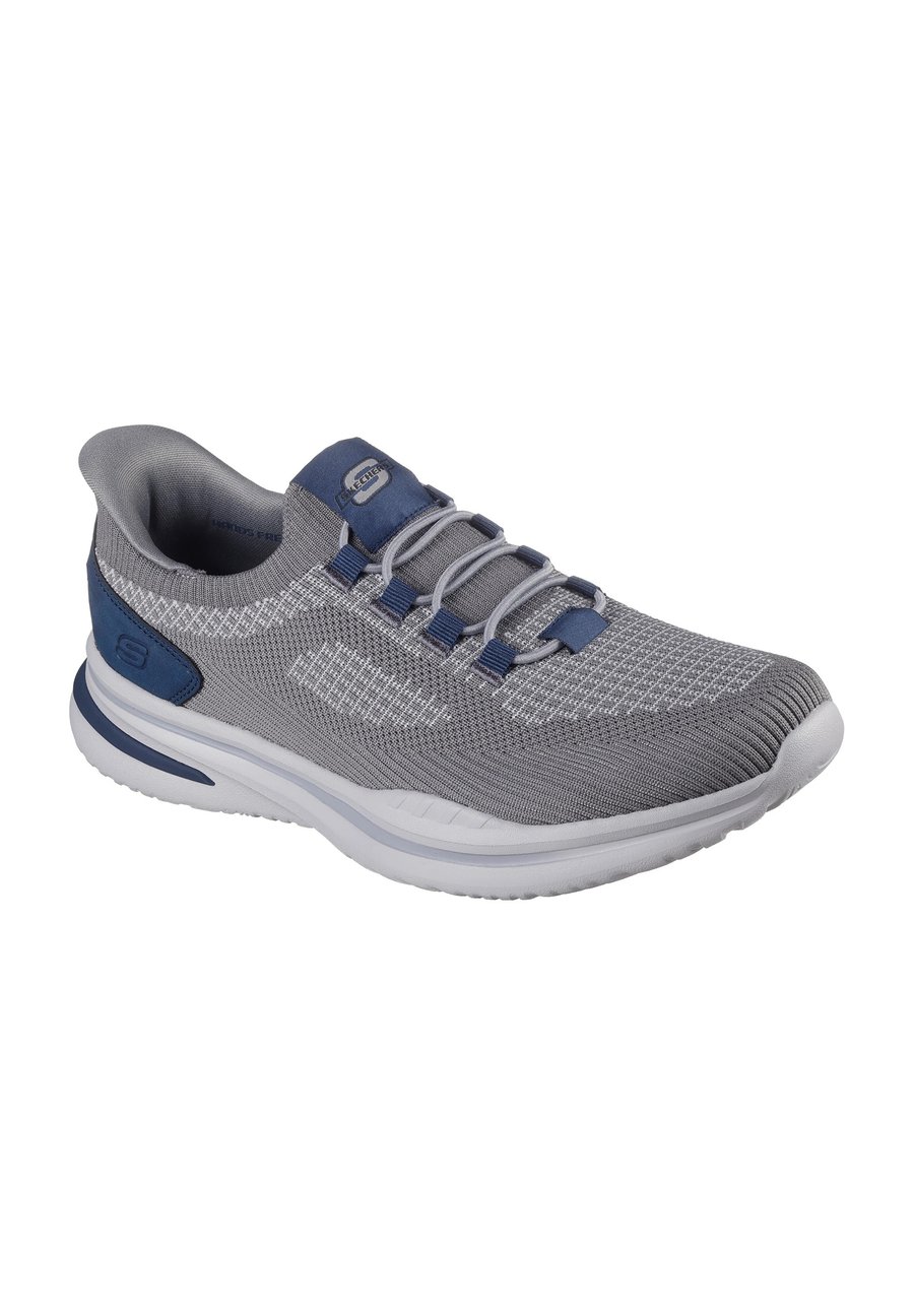 Кроссовки Skechers HERREN SLIP-INS RELAXED FIT, Natur/Grey — фото 2