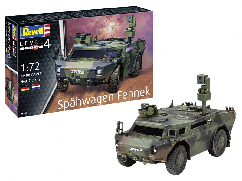 

Пластиковая модель Spahwagen Fennek 1/72. Revell