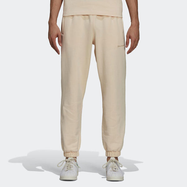 Спортивные штаны Men's adidas originals x Pharrell Williams Crossover Solid Color Knit Bundle Feet Sports Pants/Trousers/Joggers Beige, бежевый — фото 3