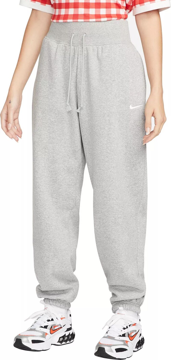 

Женские большие спортивные штаны из флиса Phoenix с высокой талией Nike Sportswear