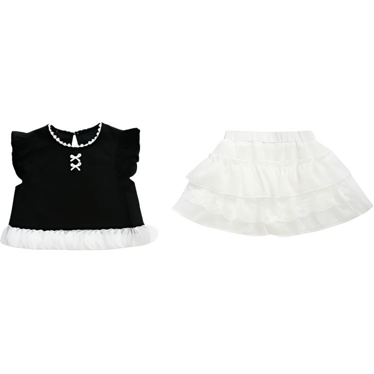 

Детский двухкомпонентный комплект с юбкой и водолазкой PROTECTCAMEL, черный