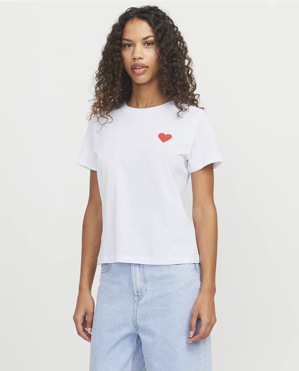 

Футболка женская с коротким рукавом Jack & Jones, белый