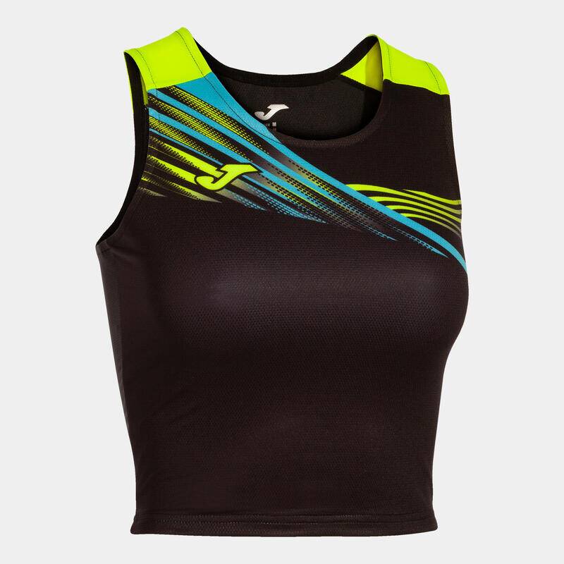 

Спортивная футболка Joma, цвет schwarz/fluoreszierendes neongelb