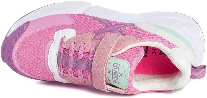Детские кроссовки Munich Unisex Mini Track VCO 44, Pink — фото 4