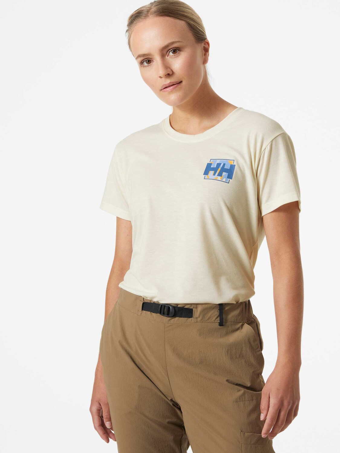 

Футболка Helly Hansen W SKOG RECYCLED GRAPHIC, белый