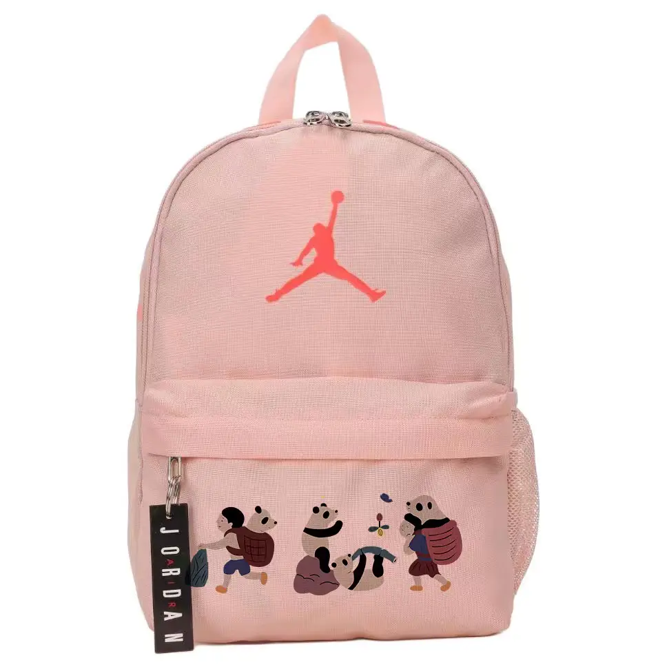 

Jordan Полиэстеровый рюкзак для женщин розовый, Backpack