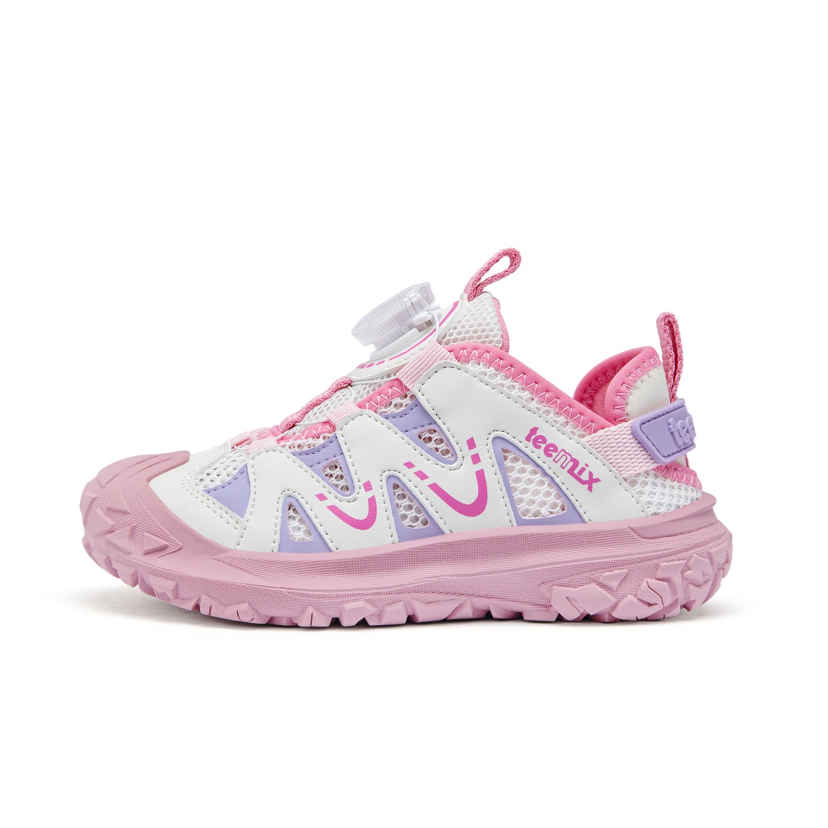 

Teenmix Низкие детские повседневные ботинки Slip Resistant розовые фиолетовые