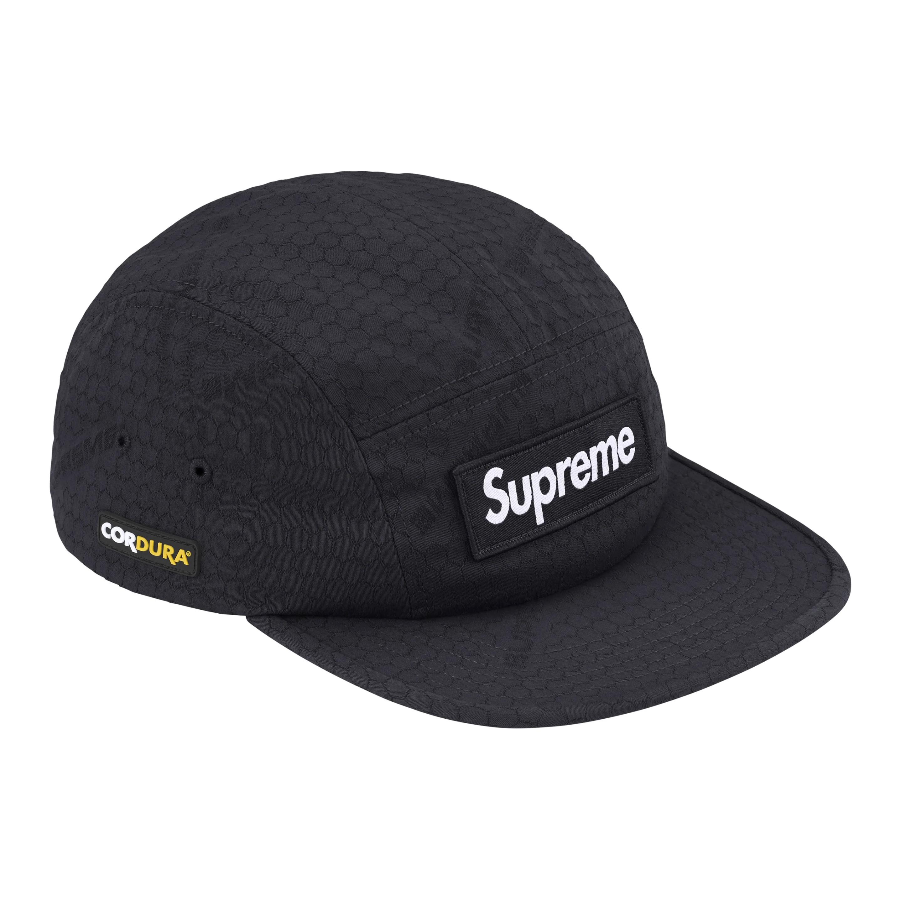 

Supreme Кепка из ткани кордура рипстоп, Black