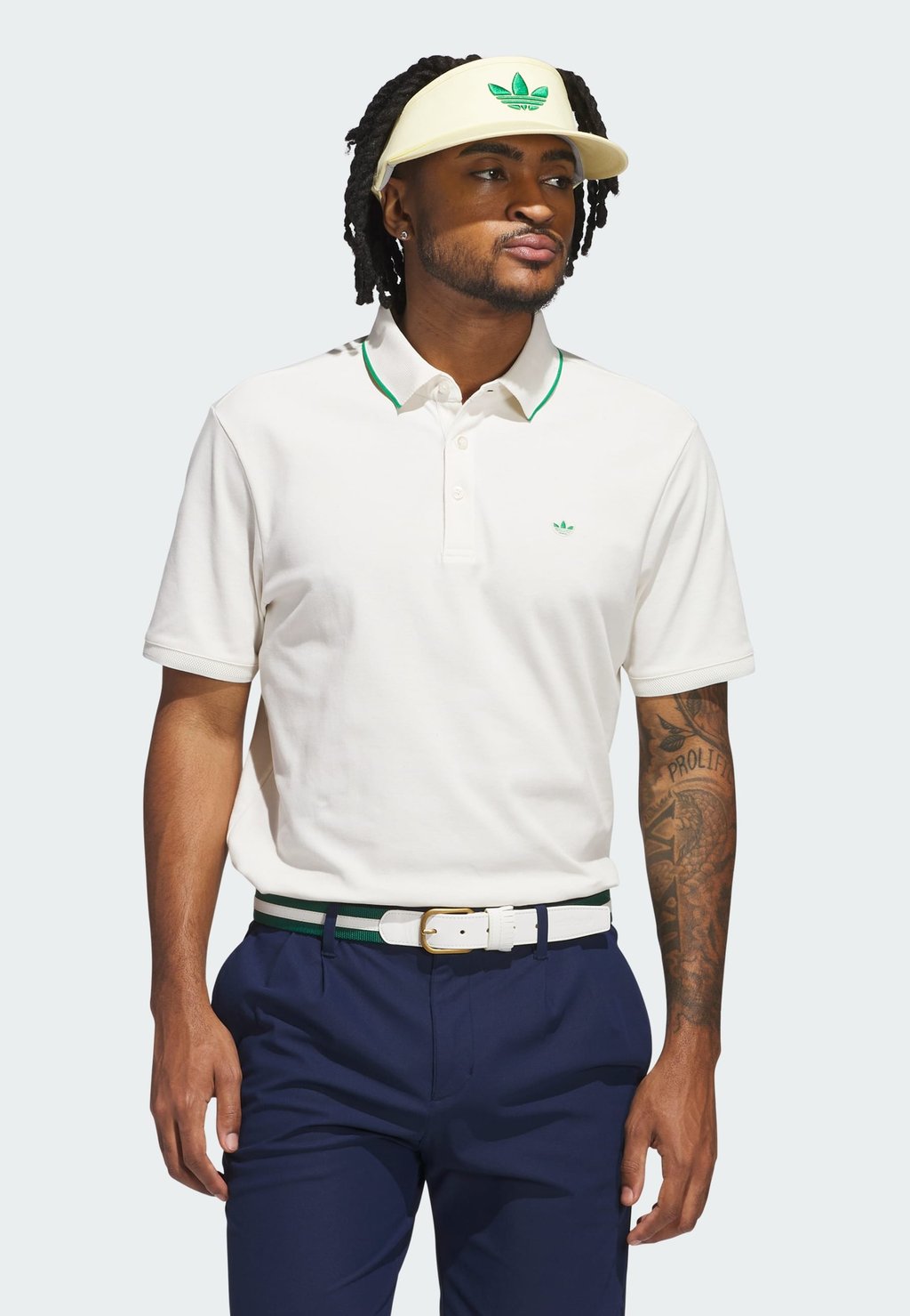 

Рубашка поло SOLID Adidas Golf Originals, кремовый