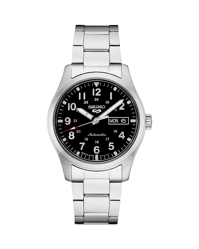 

5 Спортивные часы, 42,5 мм Seiko Watch, черный