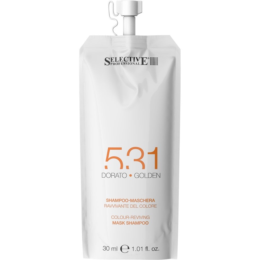 

Шампунь Selective Professional Color Reviving Mask Shampoo Refill, Gold / 30 ml