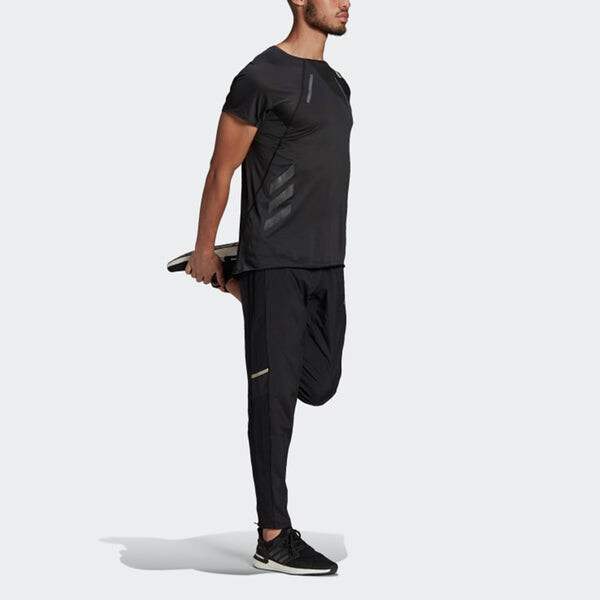 Спортивные штаны adidas Men's Own The Logo Running Pants Black, черный — фото 4