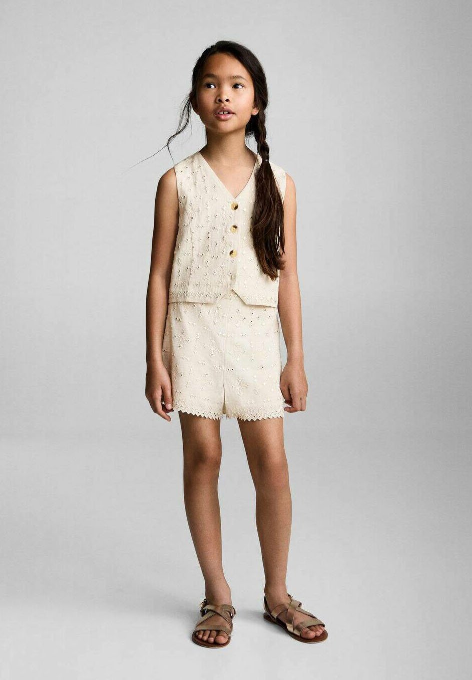 

Шорты JULES Mango Kids, песочный