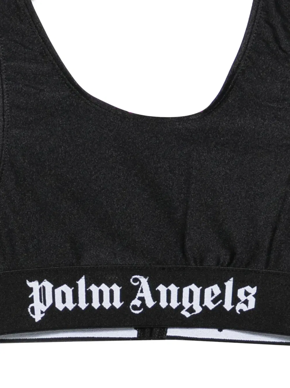 Бикини с логотипом на поясе Palm Angels Kids, черный — фото 2