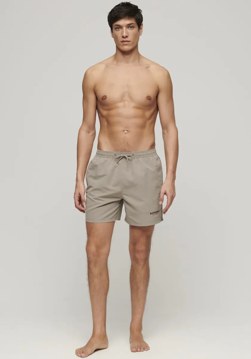 

Шорты для плавания Superdry "SPORTSWEAR EMB 15" SWIM SHORT", бежевый