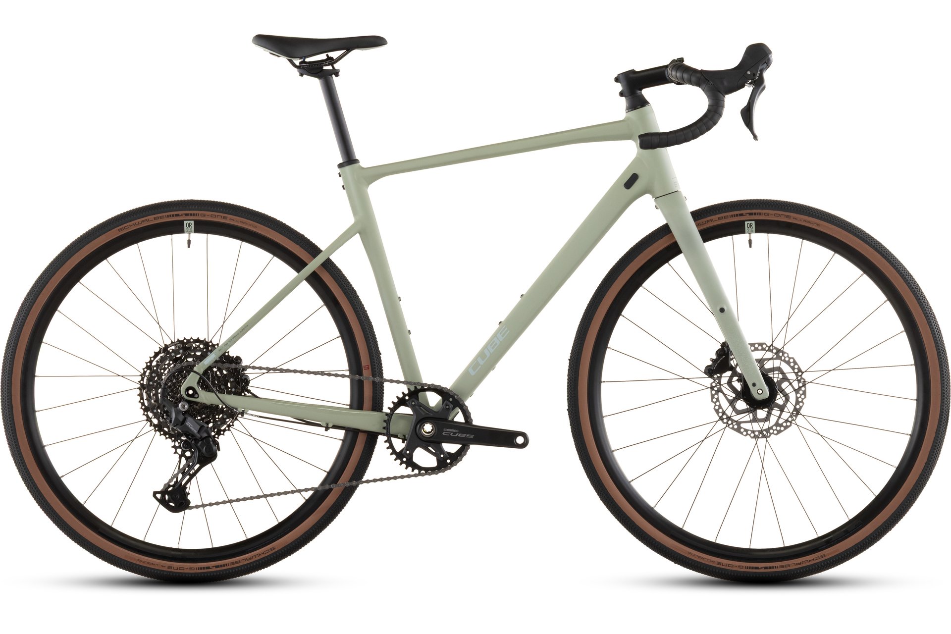 

Гравийный велосипед Cube Nuroad pro - 28 дюймов - diamant - 2026, grün | pea´n´grey