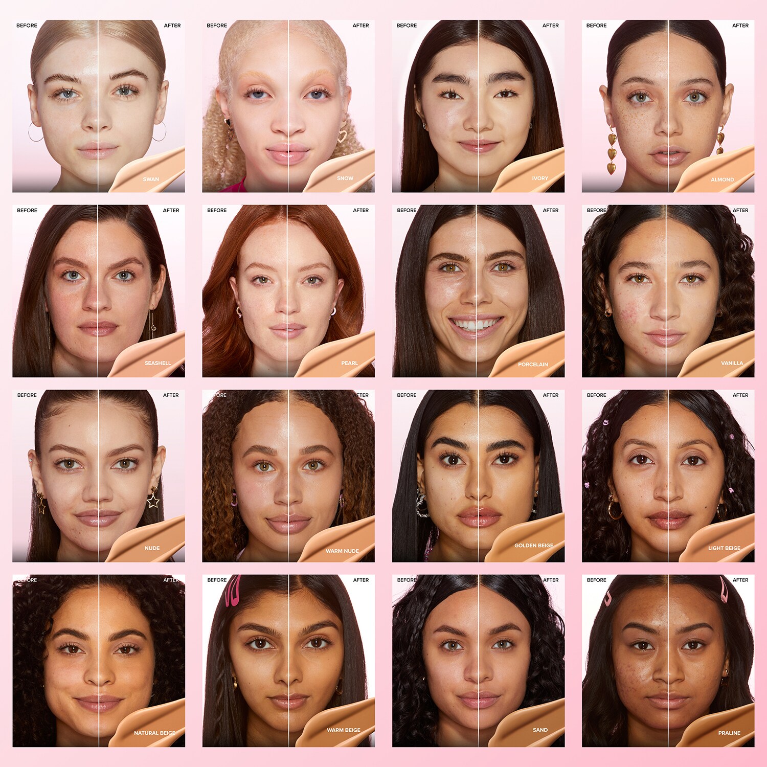 Тональная основа Born This Way Soft Matte Foundation Too Faced, VANILLA (30 g) — фото 3