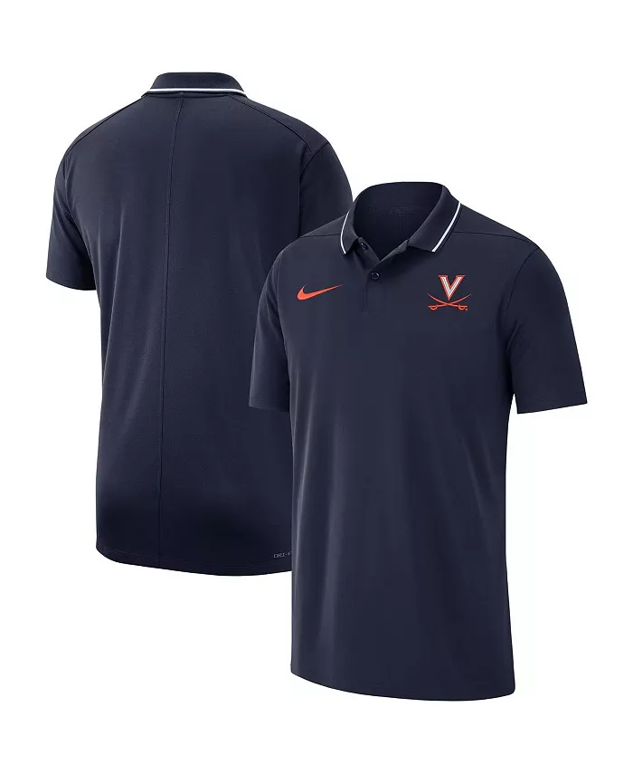 

Мужская поло Virginia Cavaliers 2023 Coaches Performance цвета navy Nike