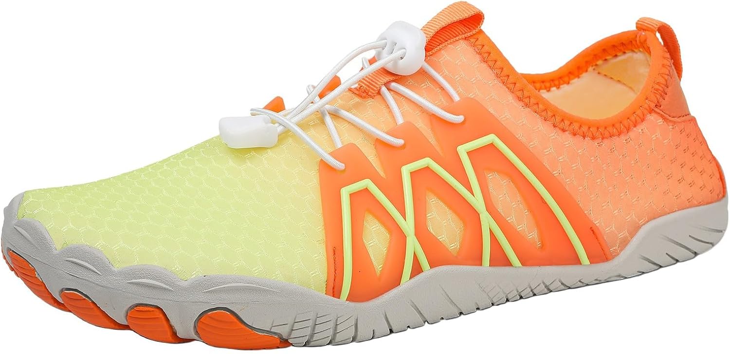 

Походные ботинки для женщин и мужчин, удобная обувь для ходьбы, модные ботинки для ходьбы, кроссовки с широким носком, нескользящая обувь для ходьбы, унисекс, кроссовки для спортзала, тренировок и бега Toumov, желтый