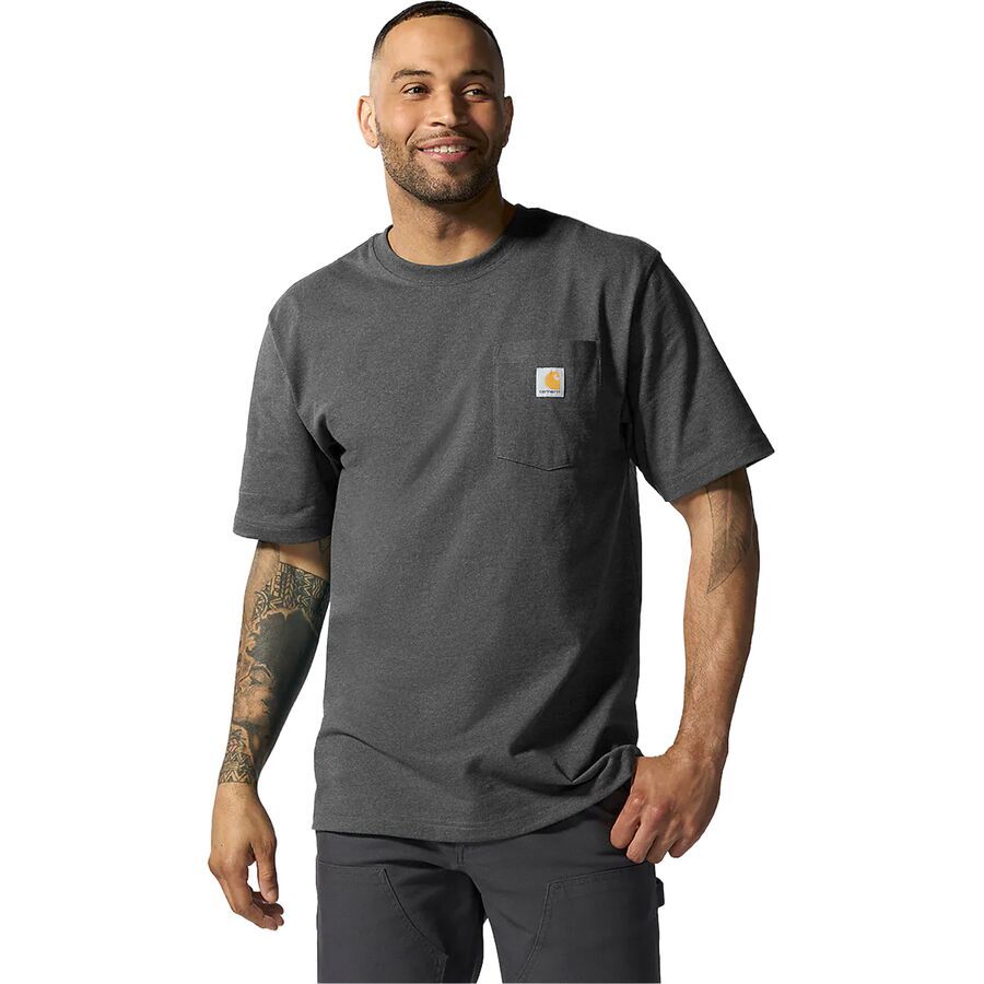 

Футболка Carhartt Workwear Loose Fit Pocket Short-Sleeve Carhartt, Carbon Heather