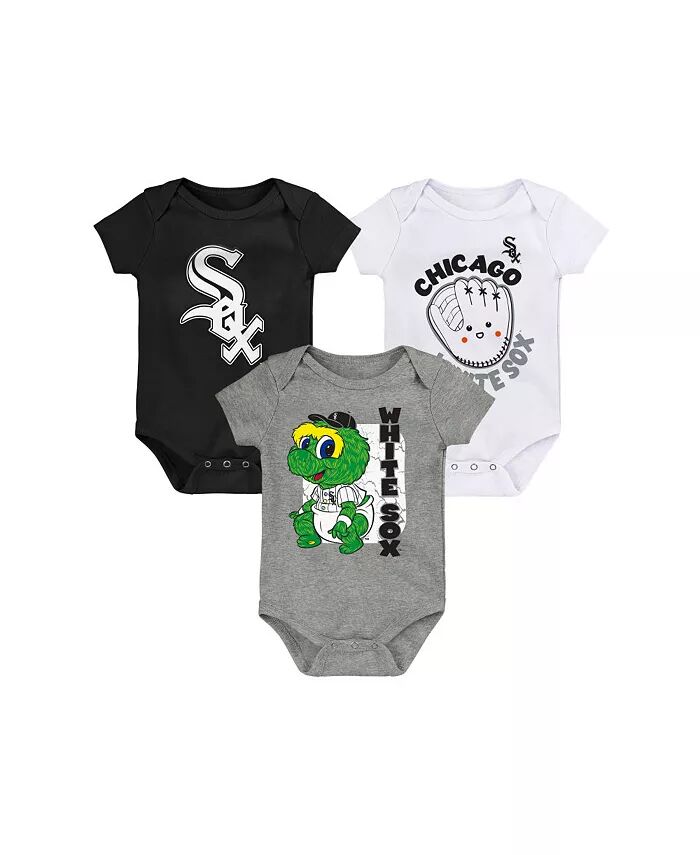 

Детские комбинезоны Chicago White Sox для смены одежды, 3 шт Outerstuff