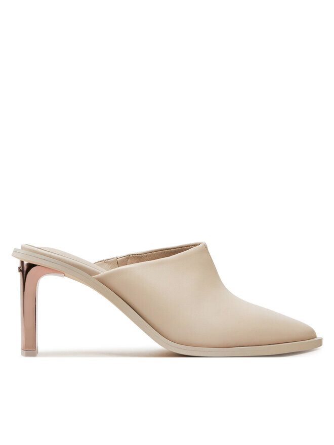 

Шлепанцы Calvin Klein Heel Mule Pump 70 LTH, экрю