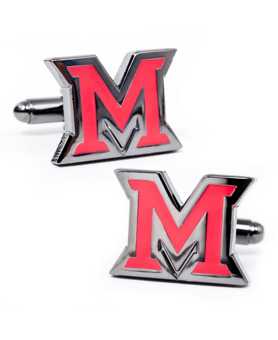 

Запонки Университета Майами в Огайо Cufflinks Inc, Red