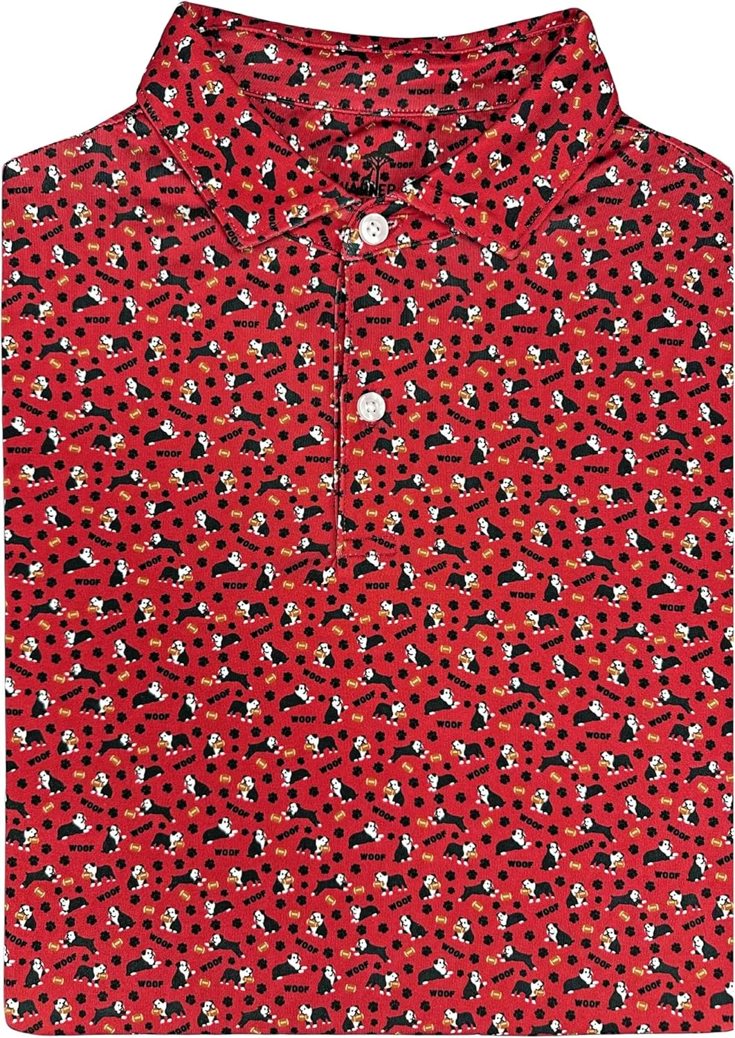 

State Print мужская поло для гольфа — университетская поло с влагоотводящим эффектом Dry Fit, короткий рукав, Regular Fit Warner Safari