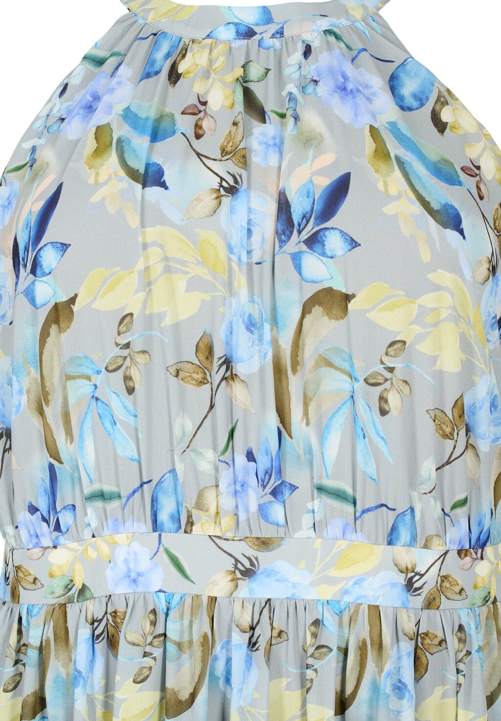 

Платье макси GEBLÜMTES MIT NECKHOLDER Zizzi, фиолетовый