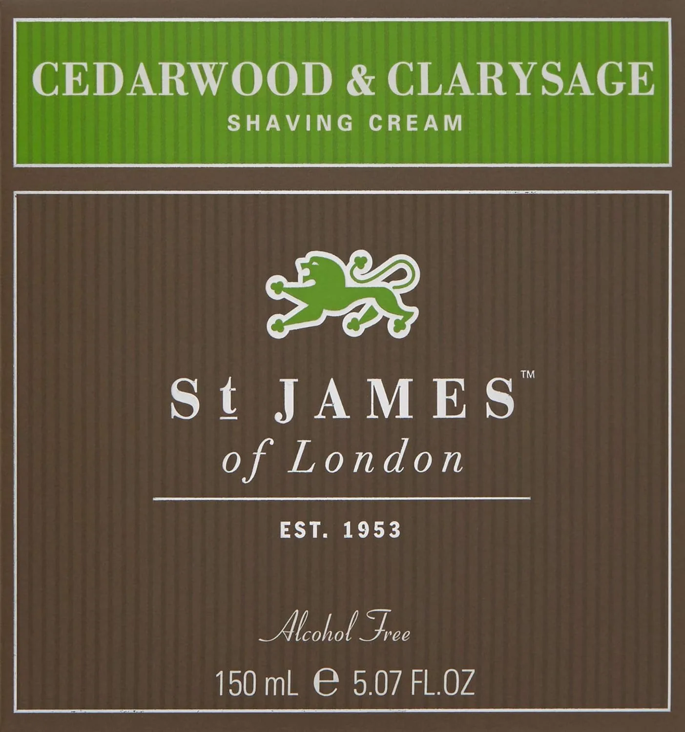 Крем для бритья St James of London с кедровым деревом и шалфеем, баночка 5,07 унций. — фото 2