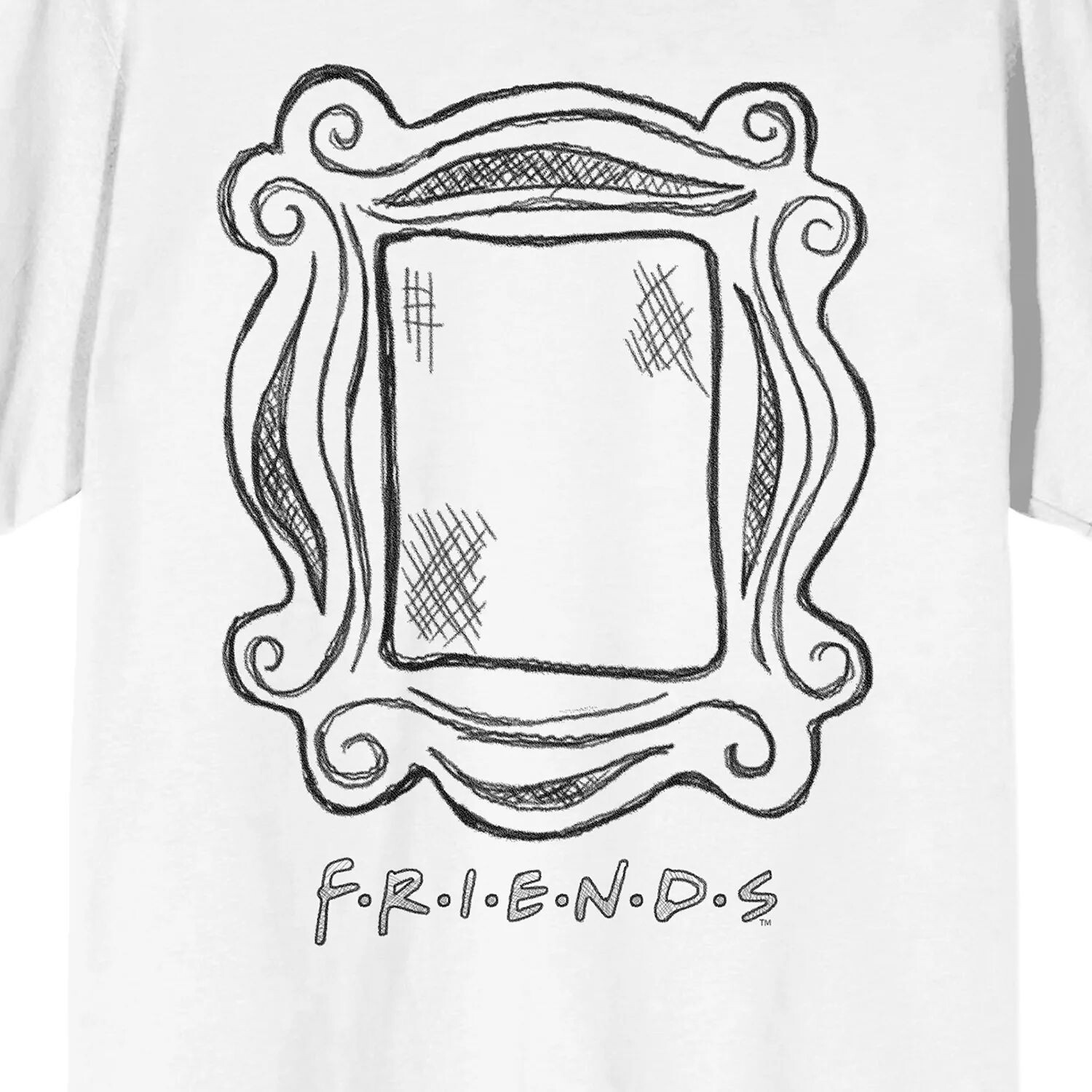 

Мужская футболка Friends Golden Mirror Licensed Character