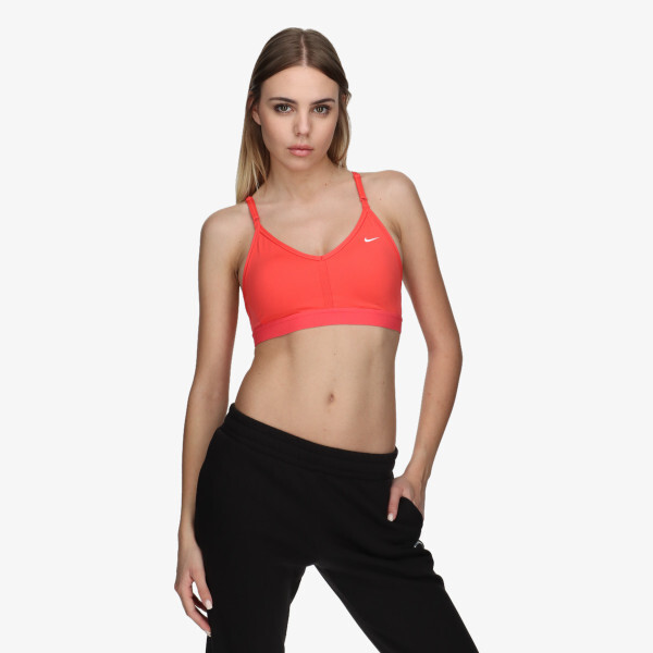 

Спортивный бюстгальтер dri-fit indy Nike, белый